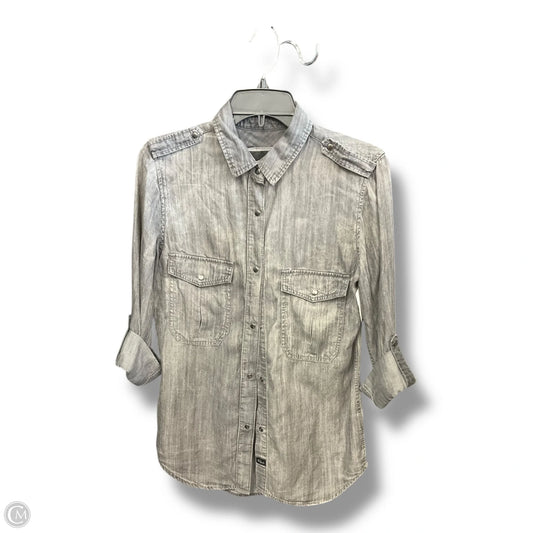 Jacket Denim By Rails In Grey Denim, Size: Xs