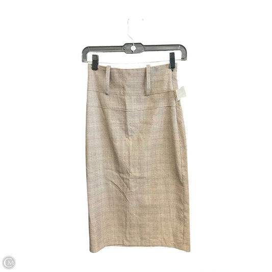 Skirt Maxi By Clothes Mentor In Plaid Pattern, Size: 0