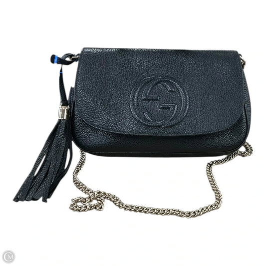 Crossbody Luxury Designer By Gucci, Size: Medium