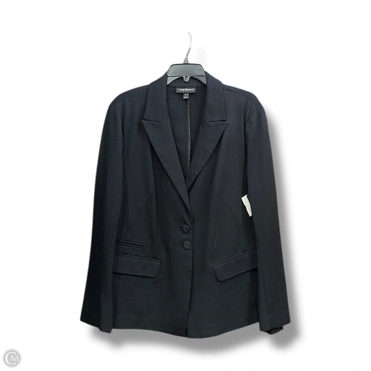 Blazer By Lane Bryant In Navy, Size: 1x