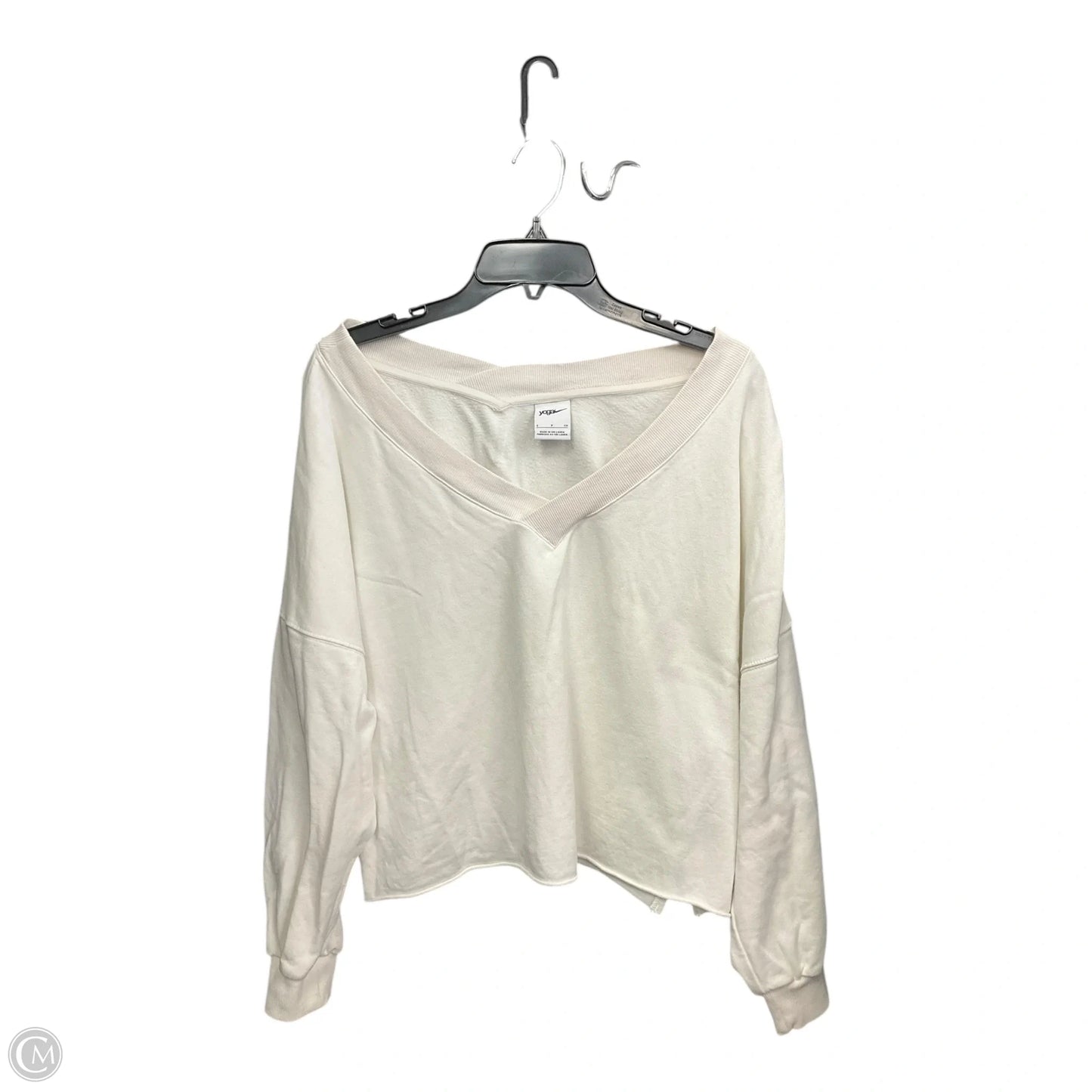 Athletic Jacket By Mta Sport In Cream, Size: L