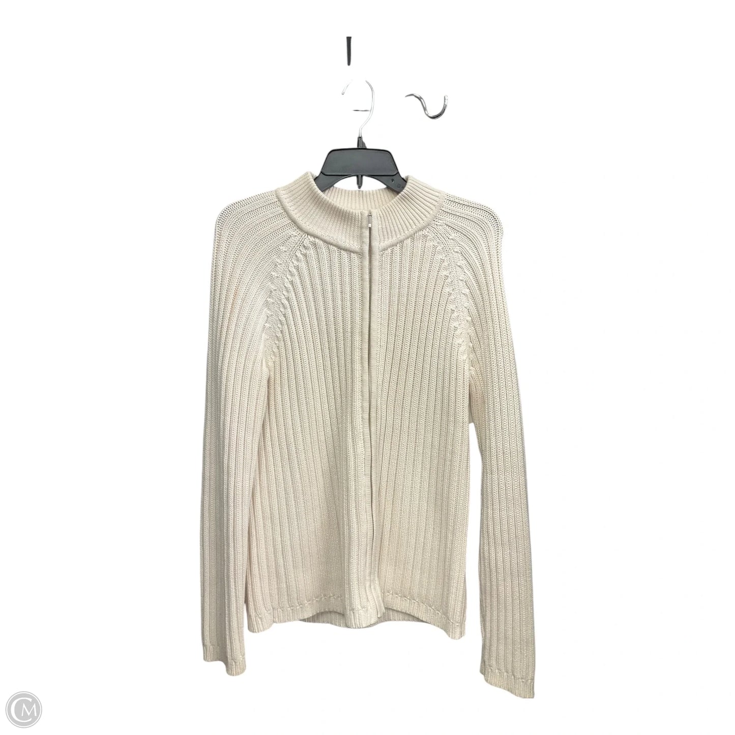 Jacket Other By Talbots In Cream, Size: M