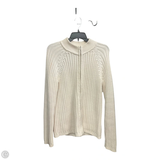 Jacket Other By Talbots In Cream, Size: M