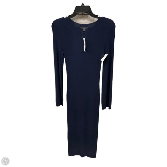Dress Sweater By J. Crew In Navy, Size: Xxs