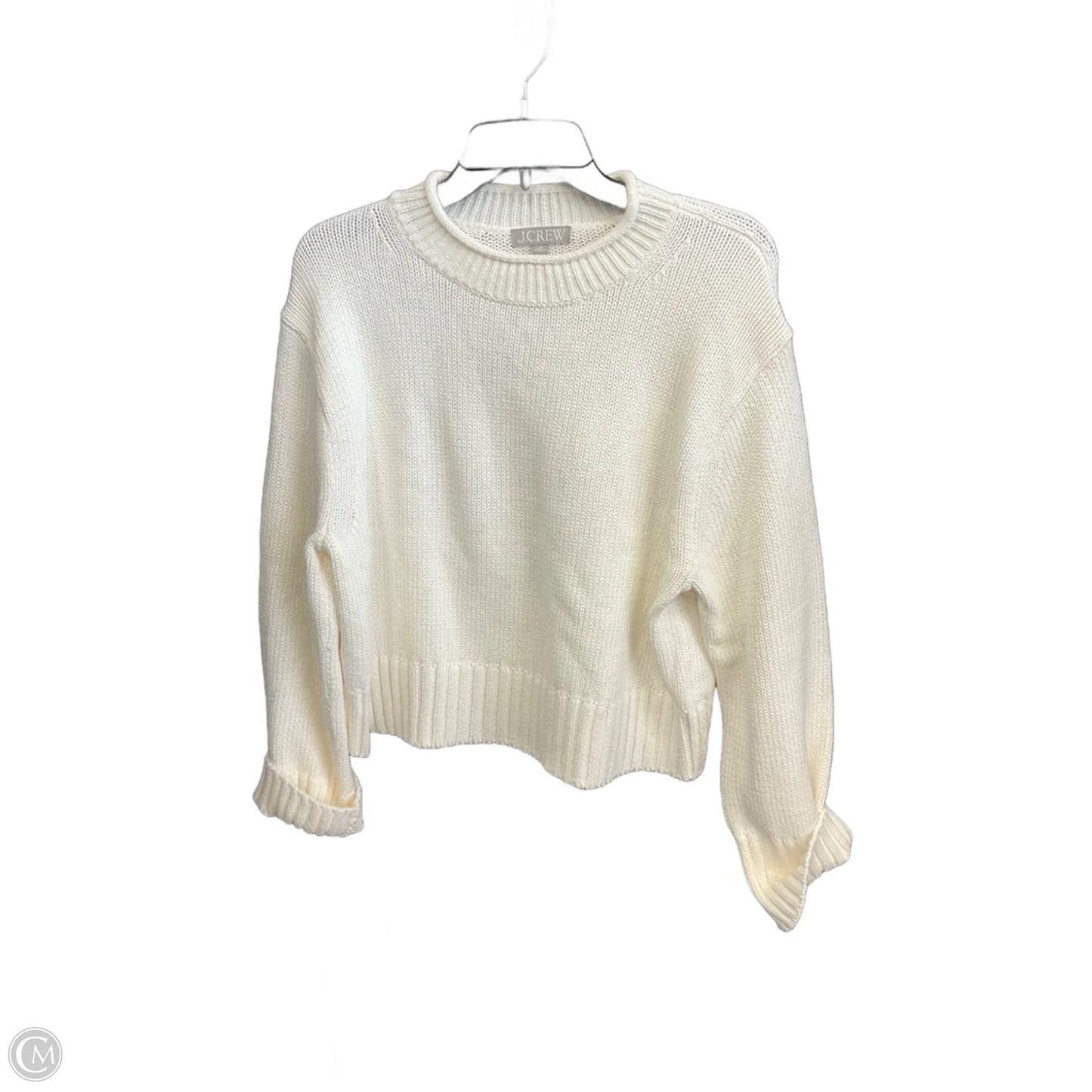 Sweater By J. Crew In Cream, Size: M