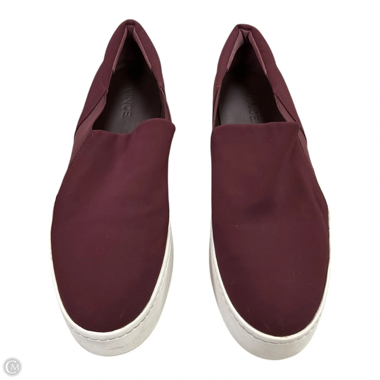 Shoes Flats By Vince In Maroon, Size: 8.5