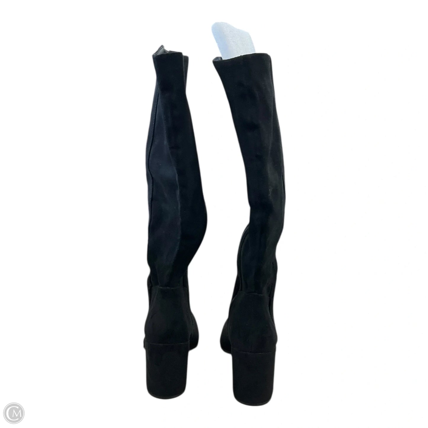 Boots Mid-calf Heels By Torrid In Black, Size: 8.5