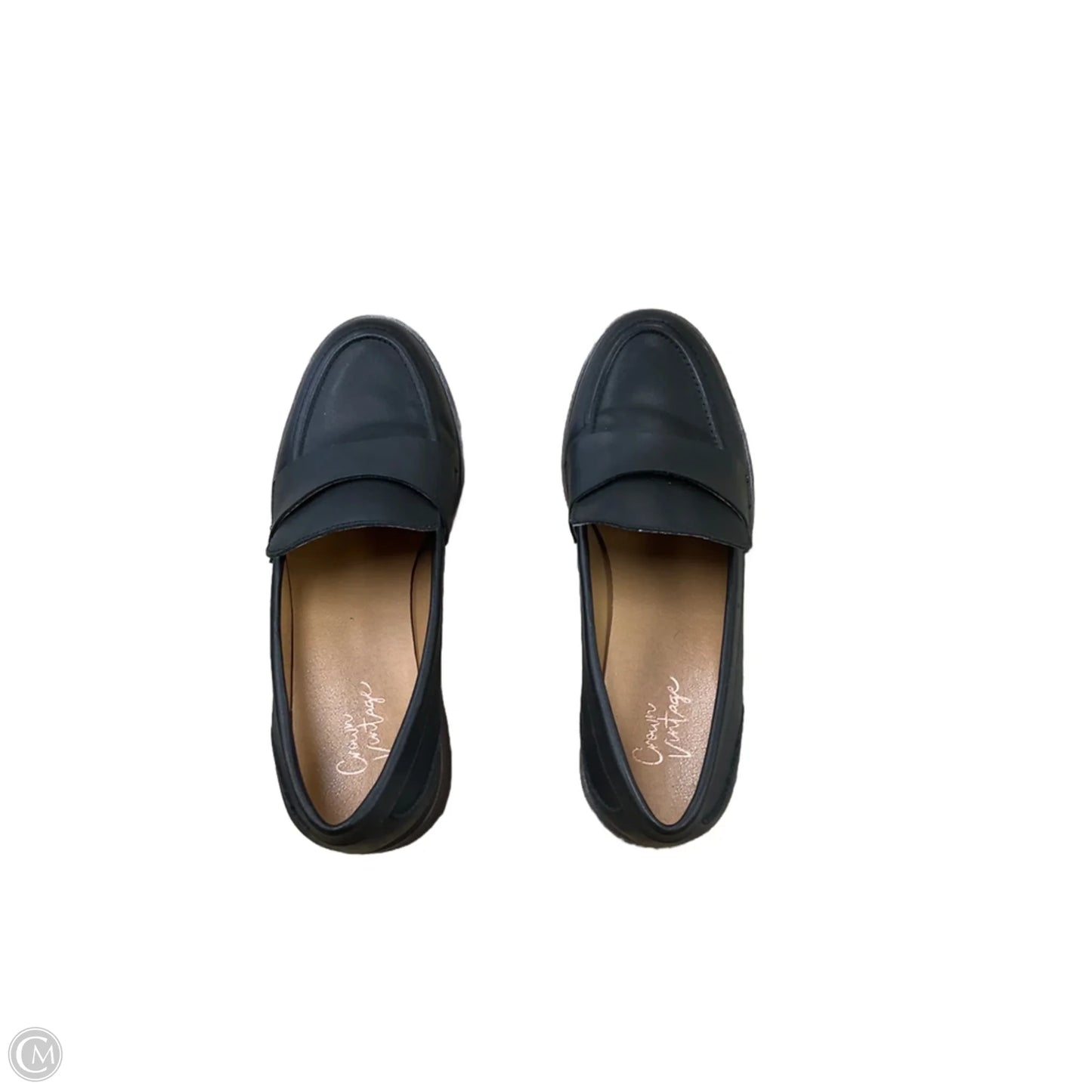 Shoes Flats By Crown Vintage In Black, Size: 6