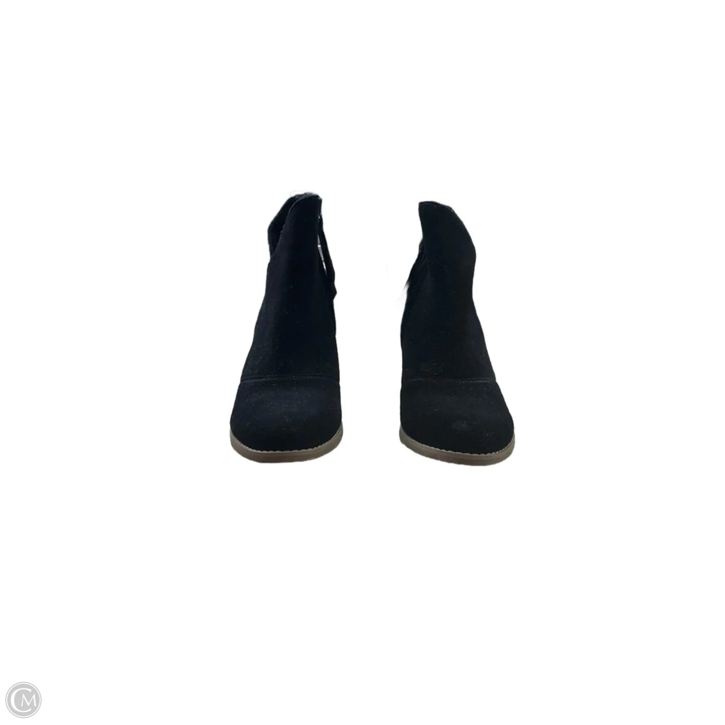 Boots Ankle Heels By Toms In Black, Size: 6