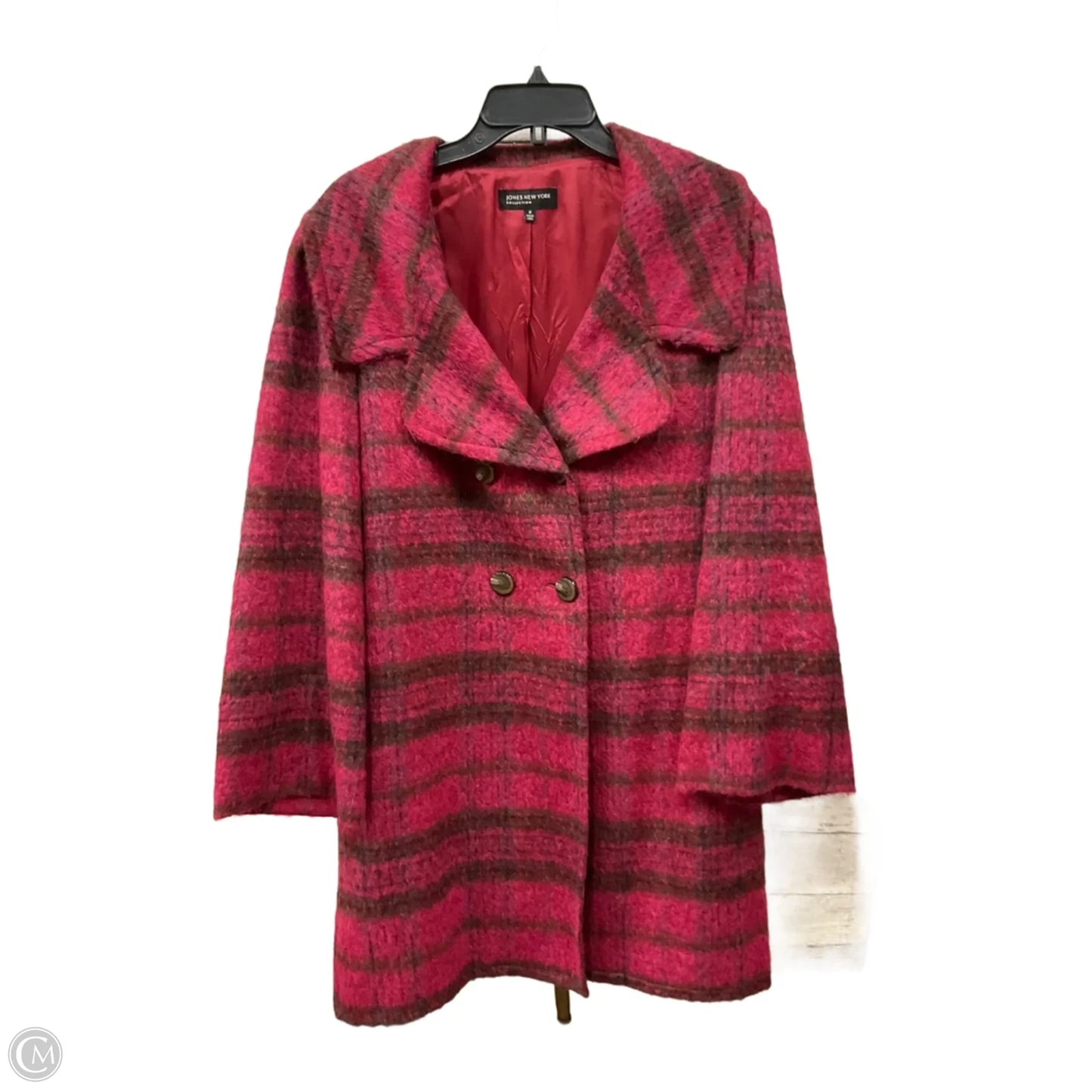 Coat Peacoat By Jones New York In Pink, Size: M