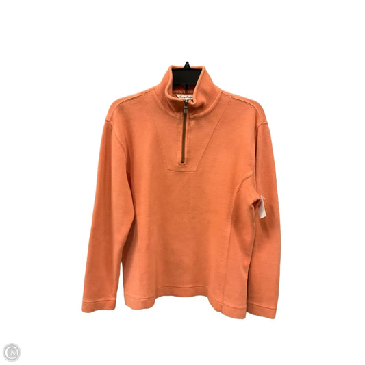 Jacket Fleece By Tommy Bahama In Orange, Size: Xs
