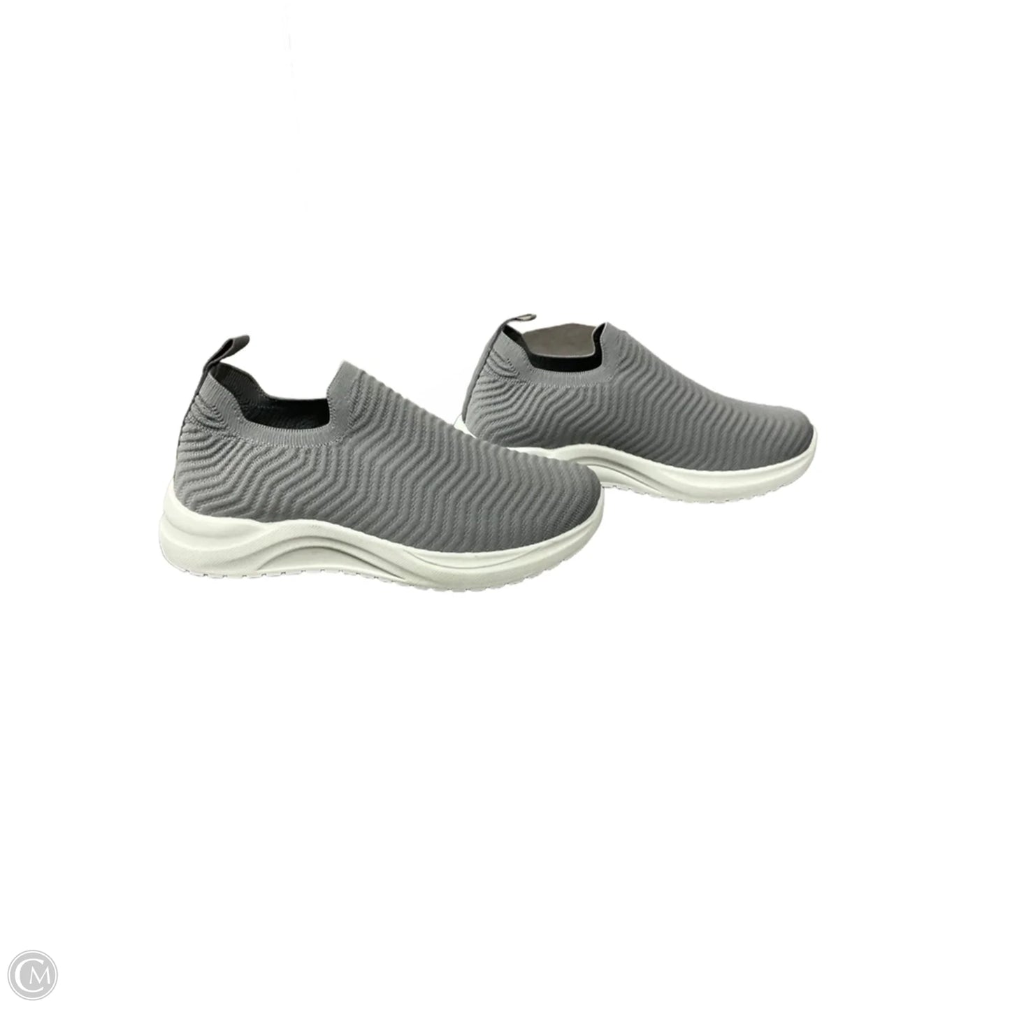 Shoes Athletic By Clothes Mentor In Grey, Size: 6.5