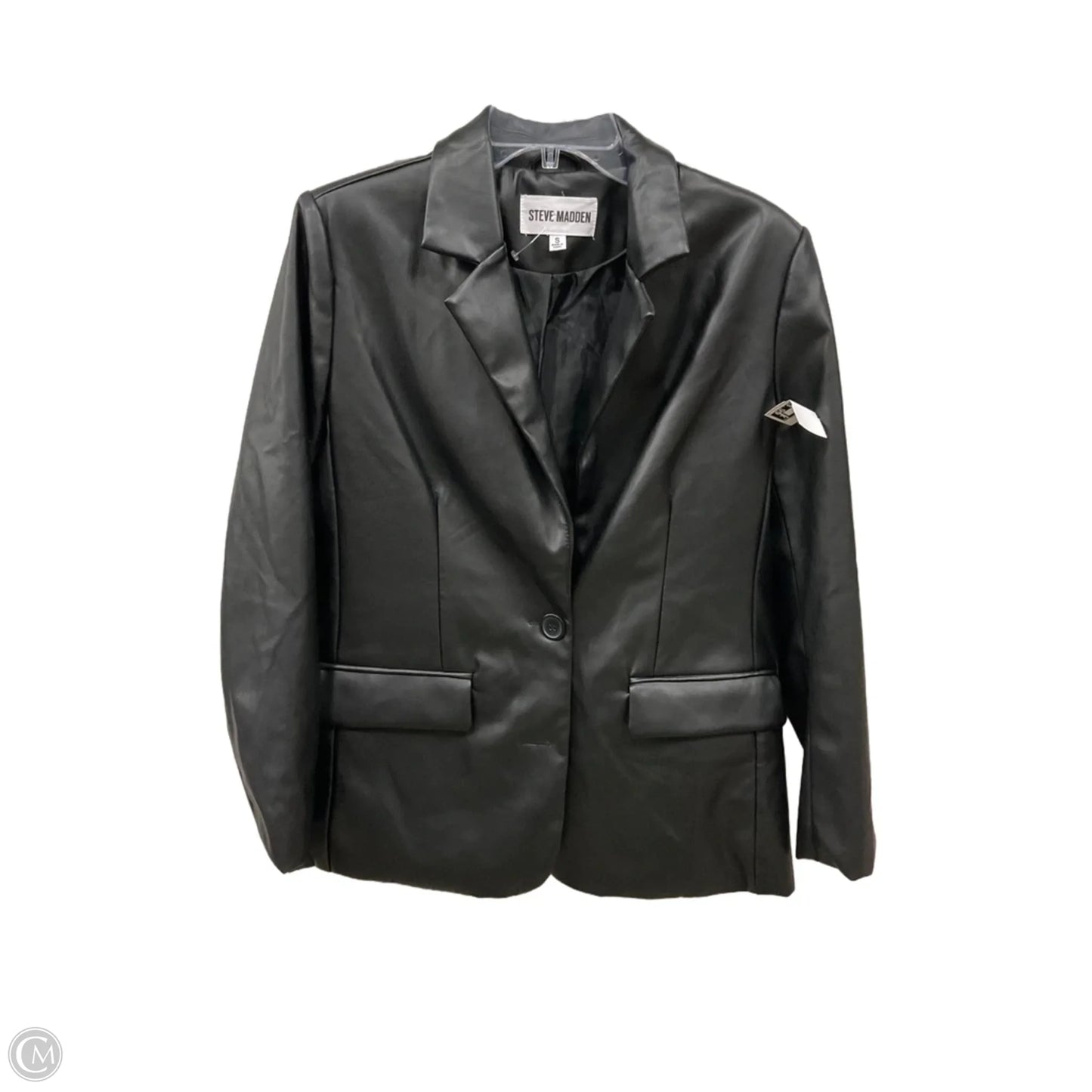 Jacket Moto By Steve Madden In Black, Size: S