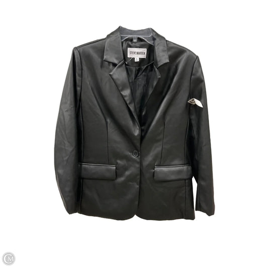 Jacket Moto By Steve Madden In Black, Size: S