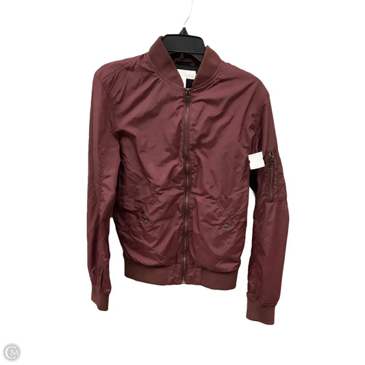 Jacket Windbreaker By Logg In Red, Size: Xs