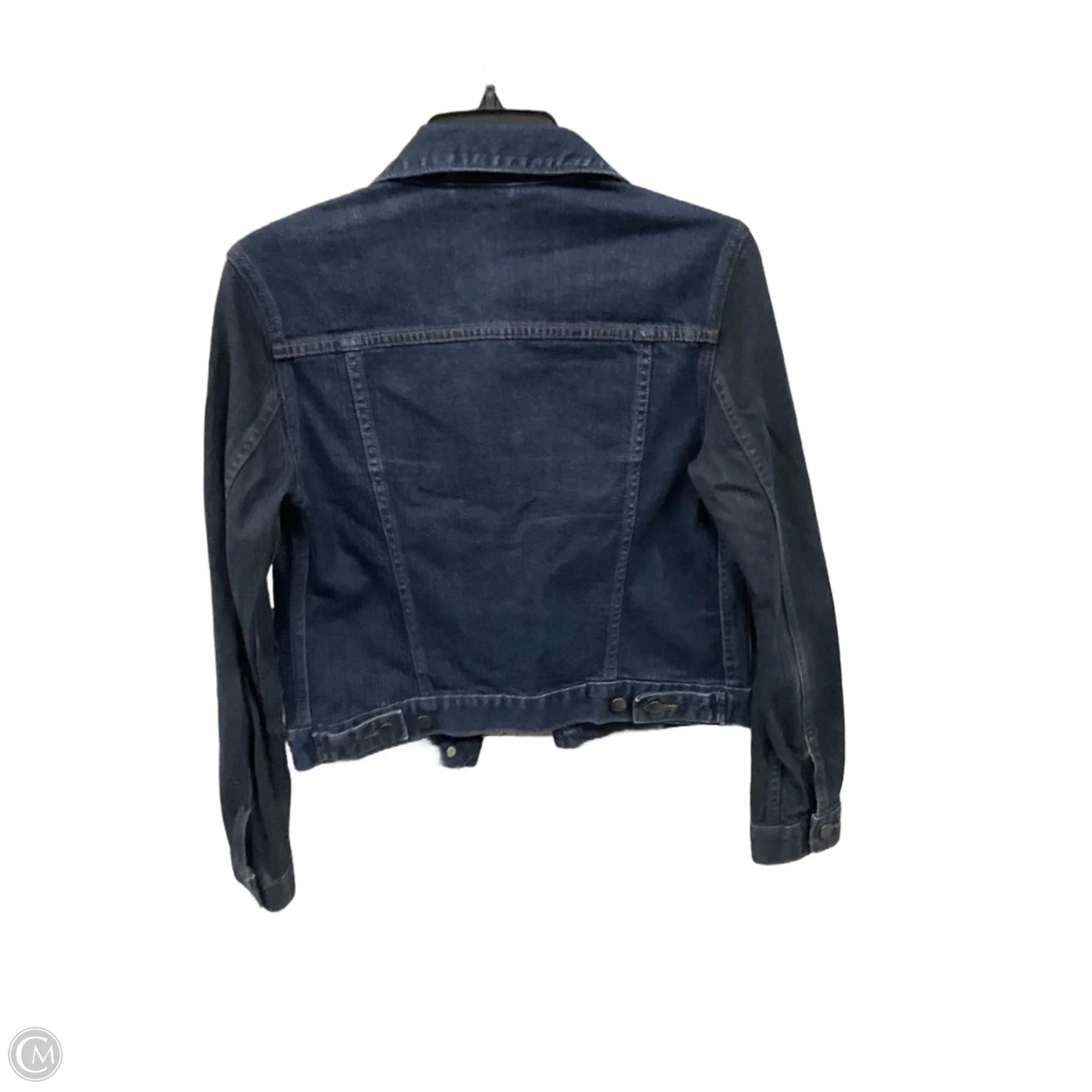 Jacket Denim By Gap In Blue Denim, Size: Xs