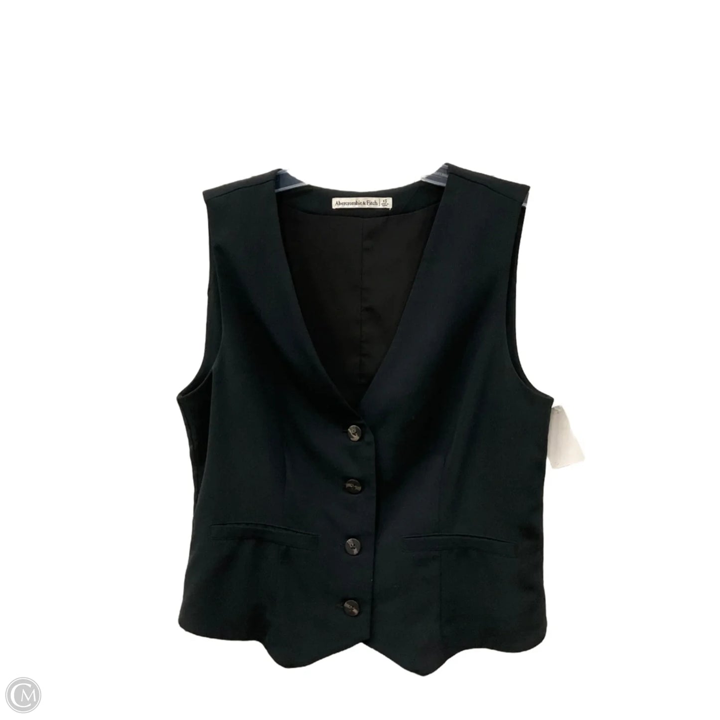 Vest Other By Abercrombie And Fitch In Black, Size: Xs