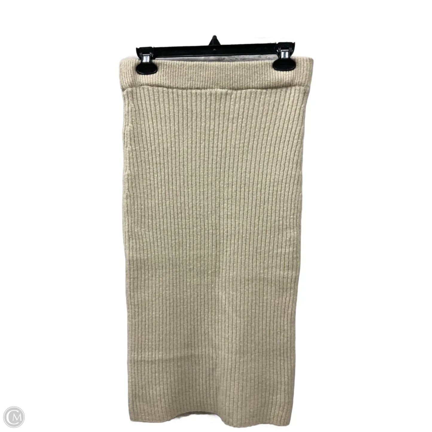 Skirt Maxi By Clothes Mentor In Cream, Size: 8