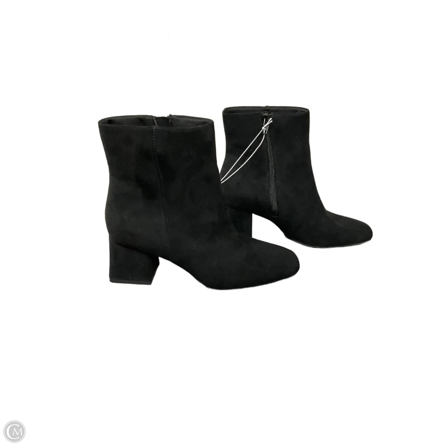 Boots Ankle Heels By Old Navy In Black, Size: 7.5