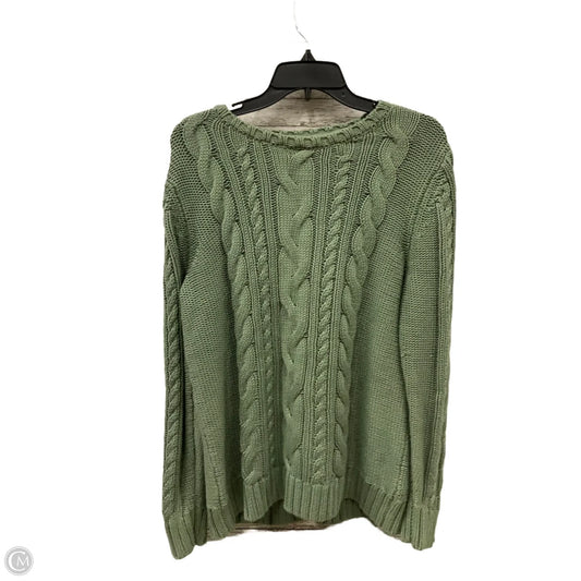 Sweater By L.l. Bean In Green, Size: L