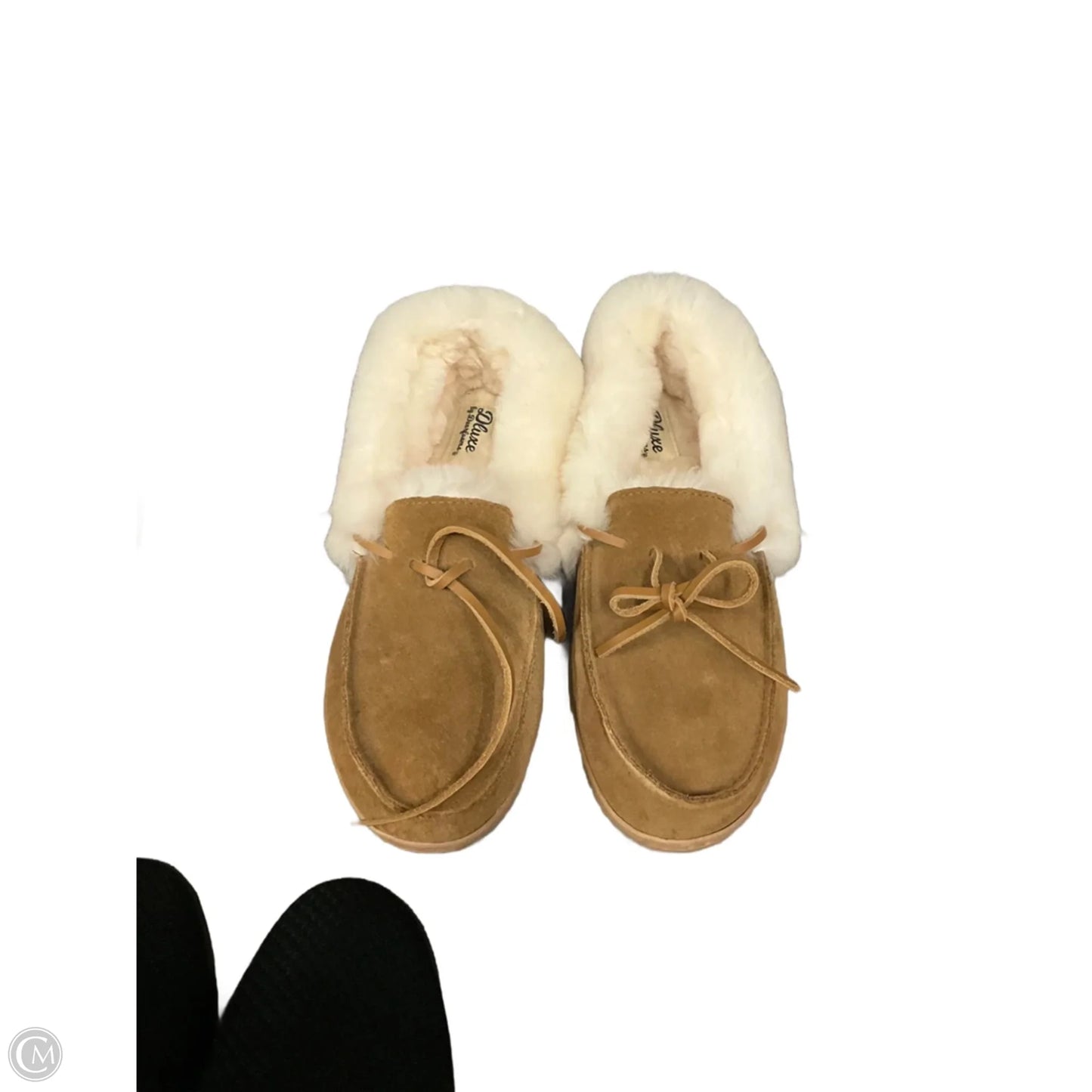 Shoes Flats By Clothes Mentor In Tan, Size: 9