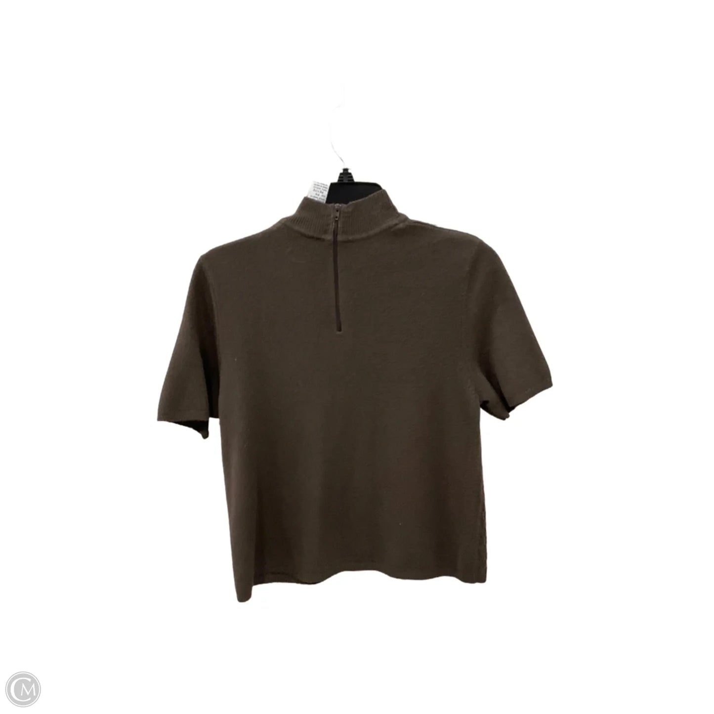 Top Short Sleeve By Koret In Brown, Size: Sp