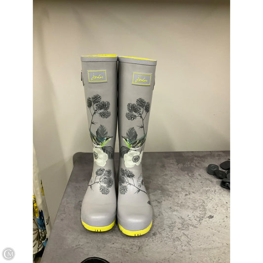 Boots Rain By Joules In Grey, Size: 9