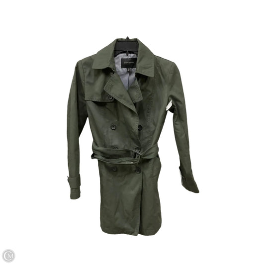 Coat Peacoat By Banana Republic In Green, Size: Xs