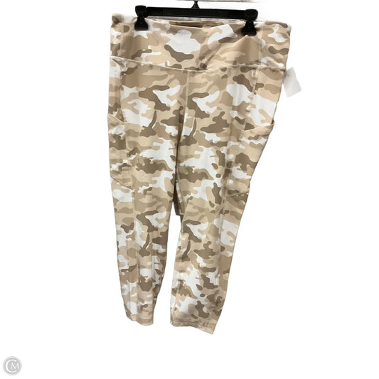 Athletic Leggings By Torrid In Camouflage Print, Size: 2x
