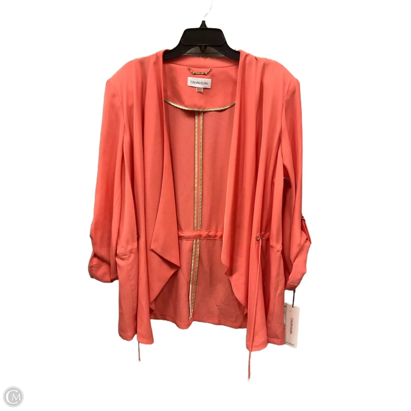 Blazer By Calvin Klein In Coral, Size: 2x