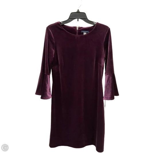 Dress Party Midi By Tommy Hilfiger In Purple, Size: M
