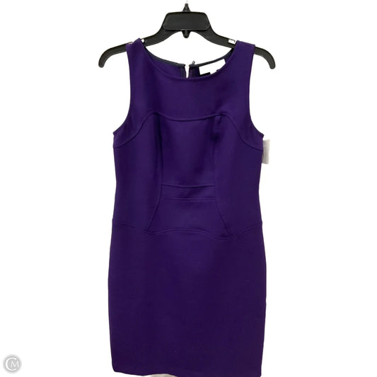 Dress Work By Loft In Purple, Size: S