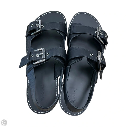 Sandals Flats By Madewell In Black, Size: 7.5