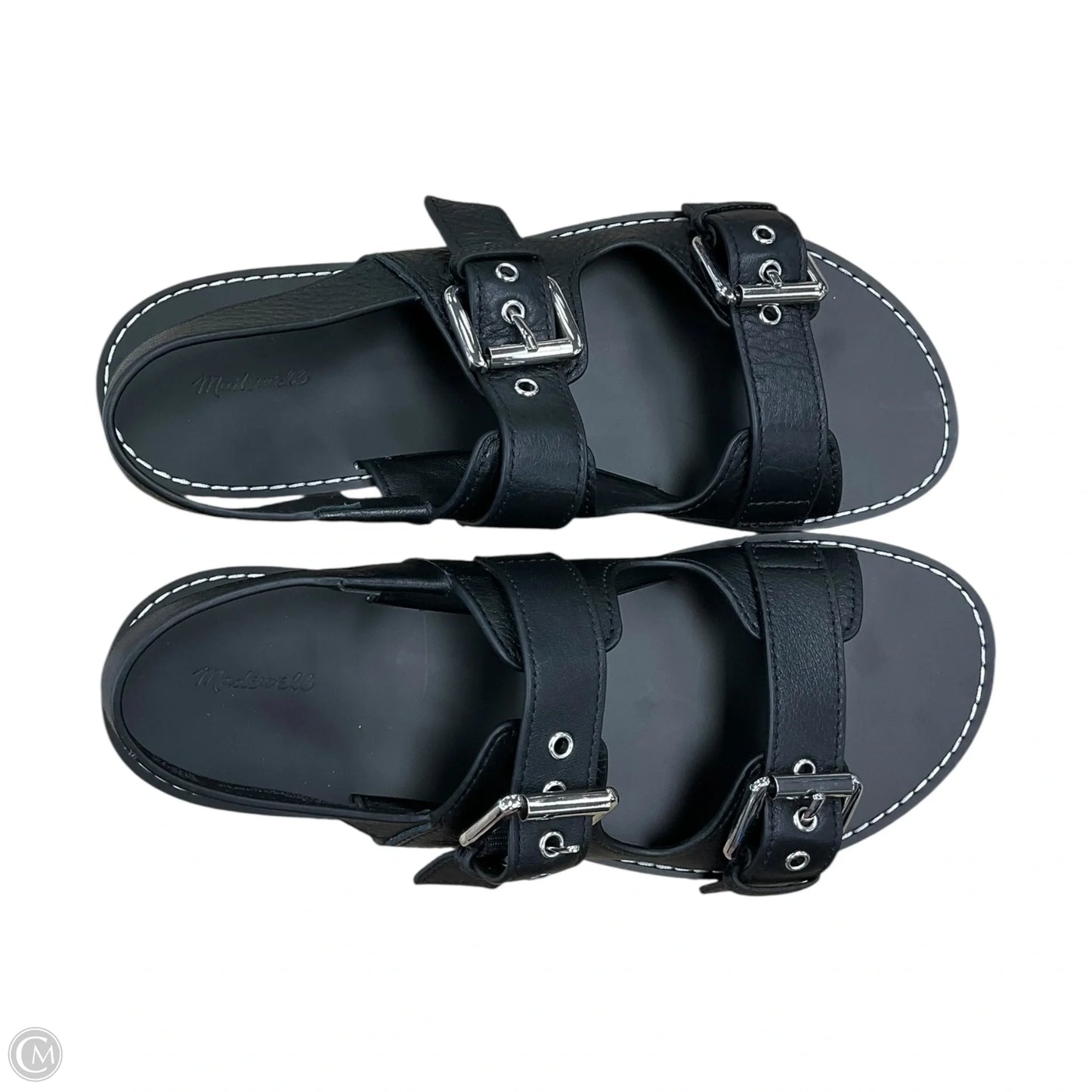 Sandals Flats By Madewell In Black, Size: 7.5