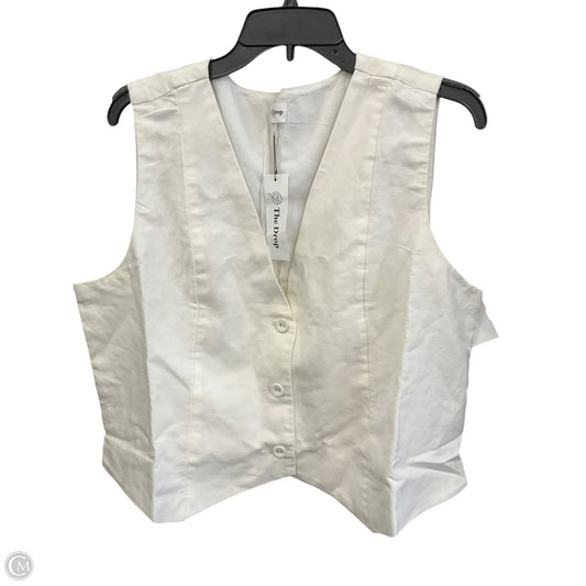 Vest Other By Clothes Mentor In White, Size: Xl