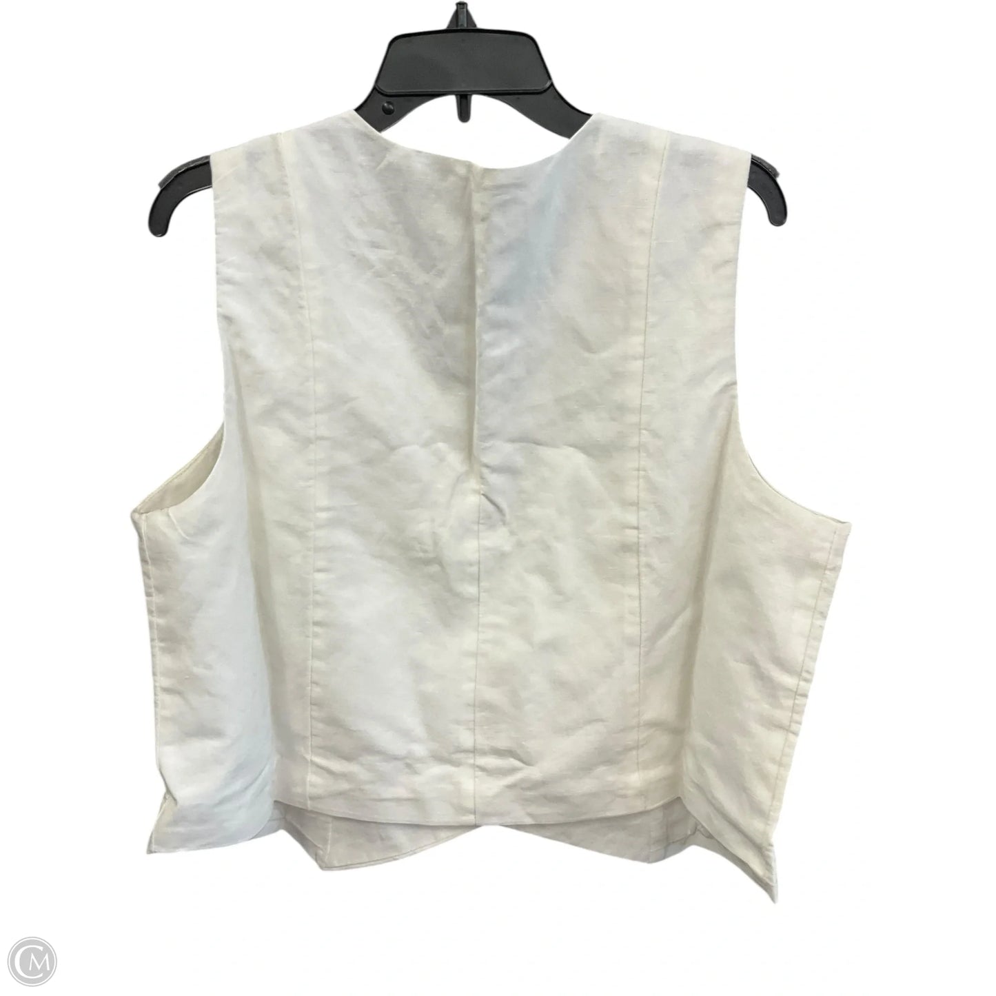 Vest Other By Clothes Mentor In White, Size: Xl