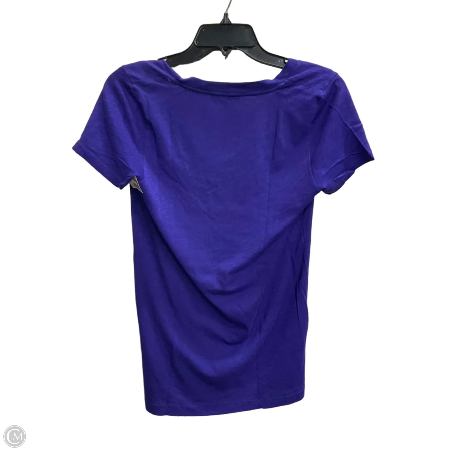 Top Short Sleeve Basic By J. Crew In Purple, Size: S