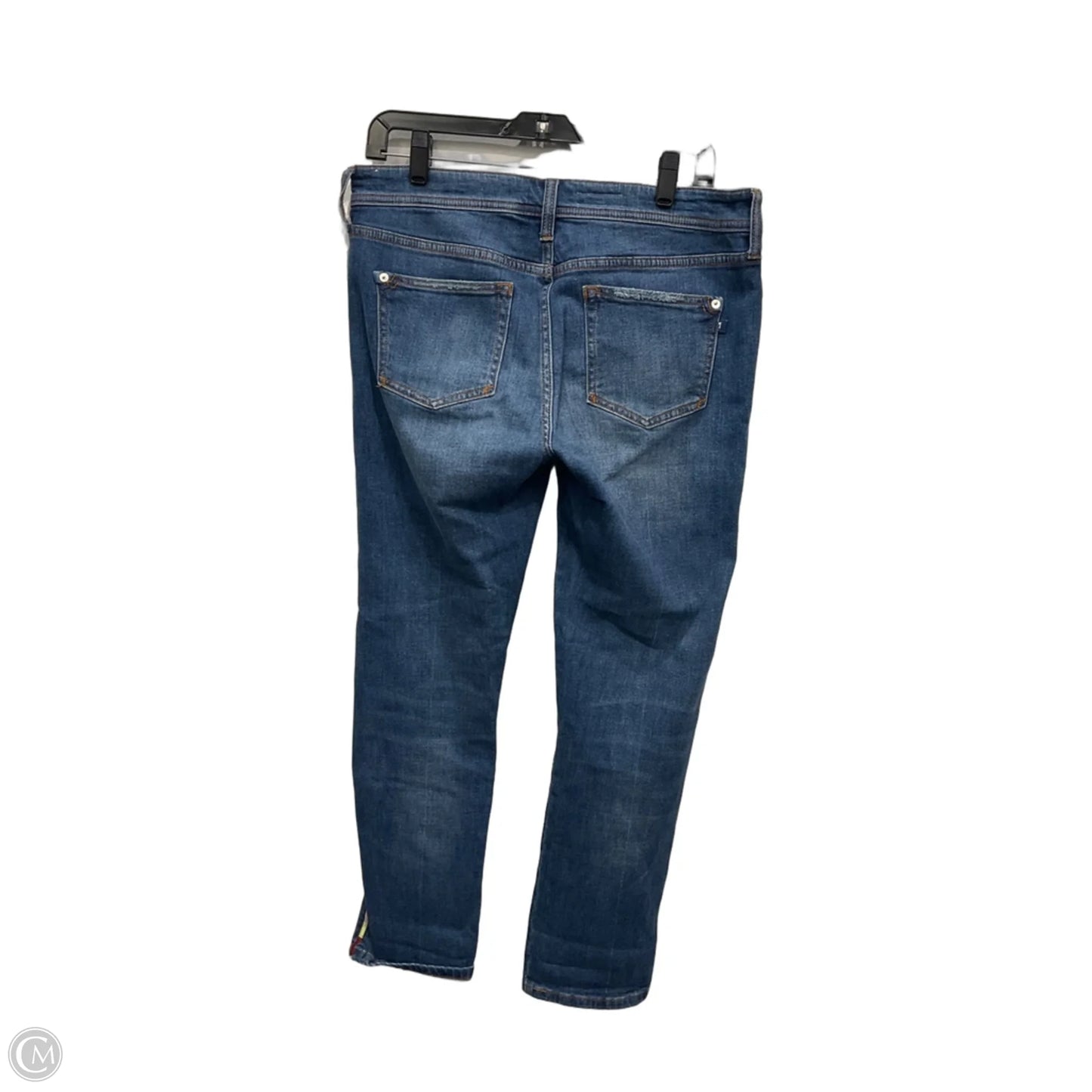 Jeans Boyfriend By Pilcro In Blue Denim, Size: 6