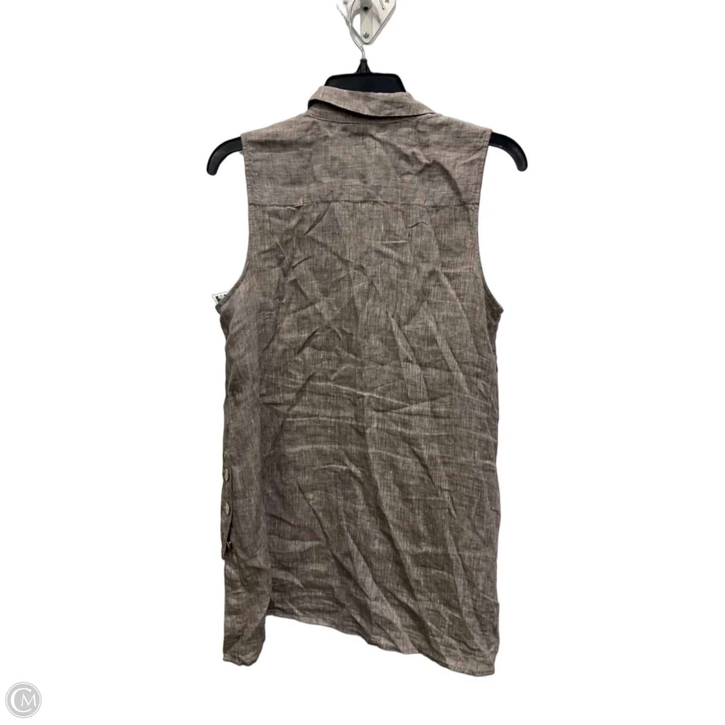 Blouse Sleeveless By J. Jill In Brown, Size: S
