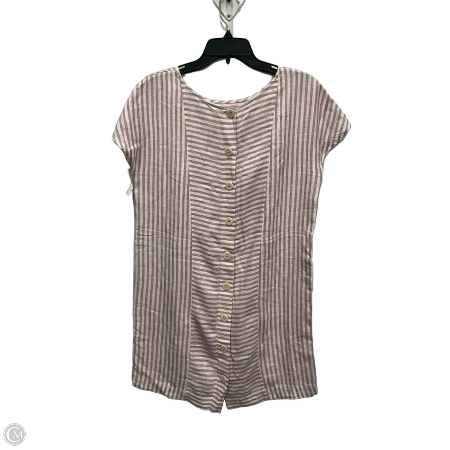 Dress Casual Midi By Madewell In Striped Pattern, Size: S