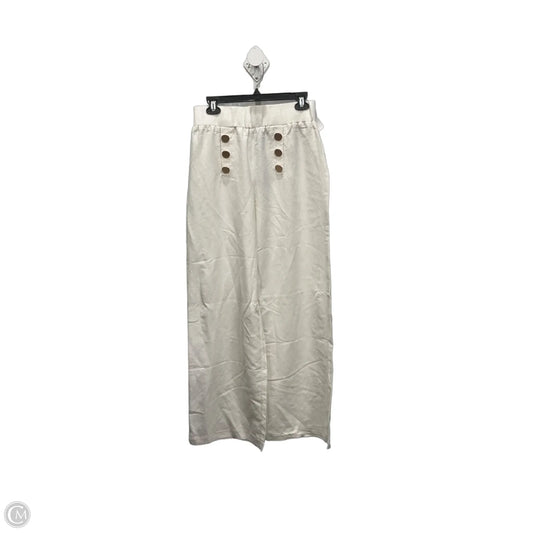Pants Linen By Robert Louis In White, Size: 4