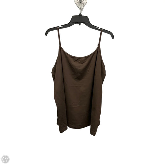 Top Cami By Lane Bryant In Brown, Size: 2x