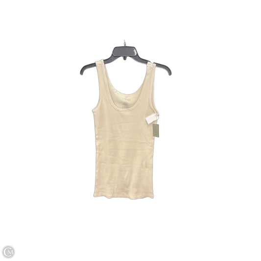 Top Sleeveless By To The Max In Cream, Size: L