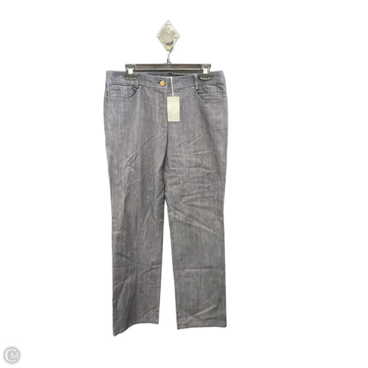 Jeans Straight By Bill Blass In Navy, Size: 8