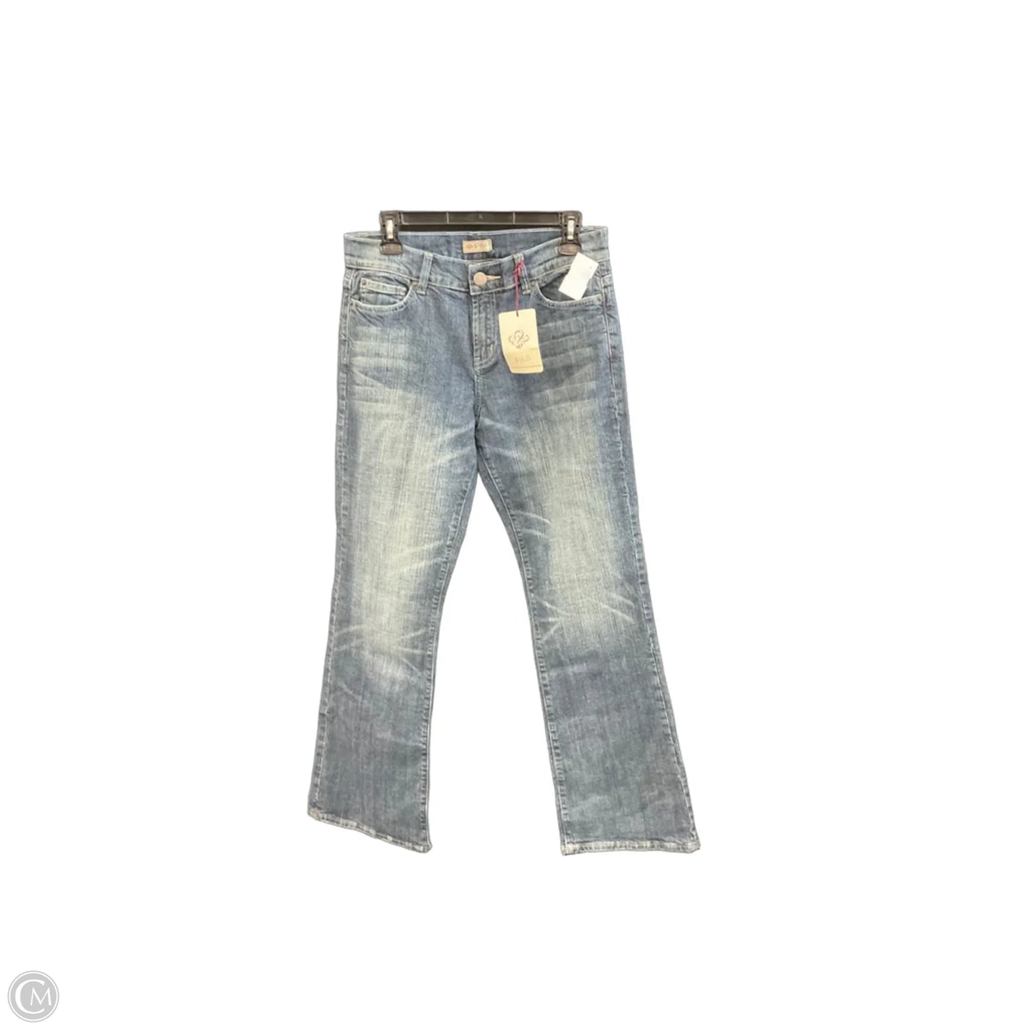 Jeans Wide Leg By Clothes Mentor In Blue Denim, Size: 8