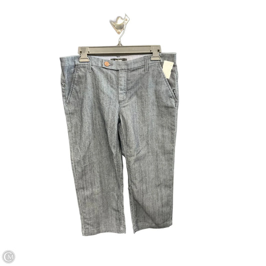 Capris By Daisy Fuentes In Blue Denim, Size: 8
