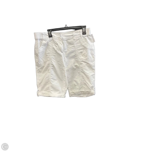 Shorts By Chicos In White, Size: 12