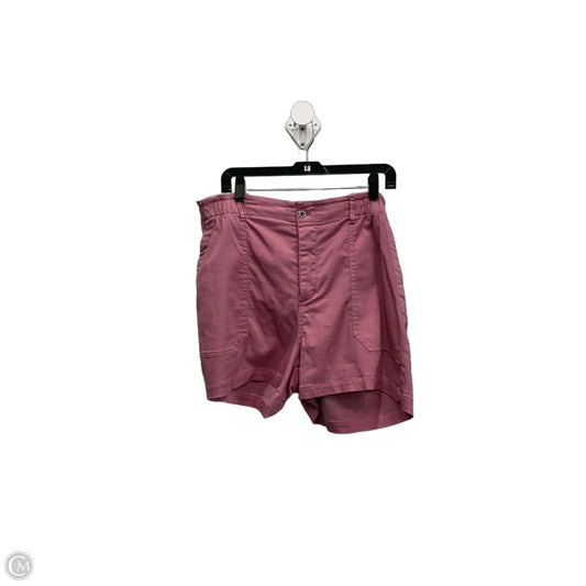 Shorts By Eddie Bauer In Pink, Size: 14