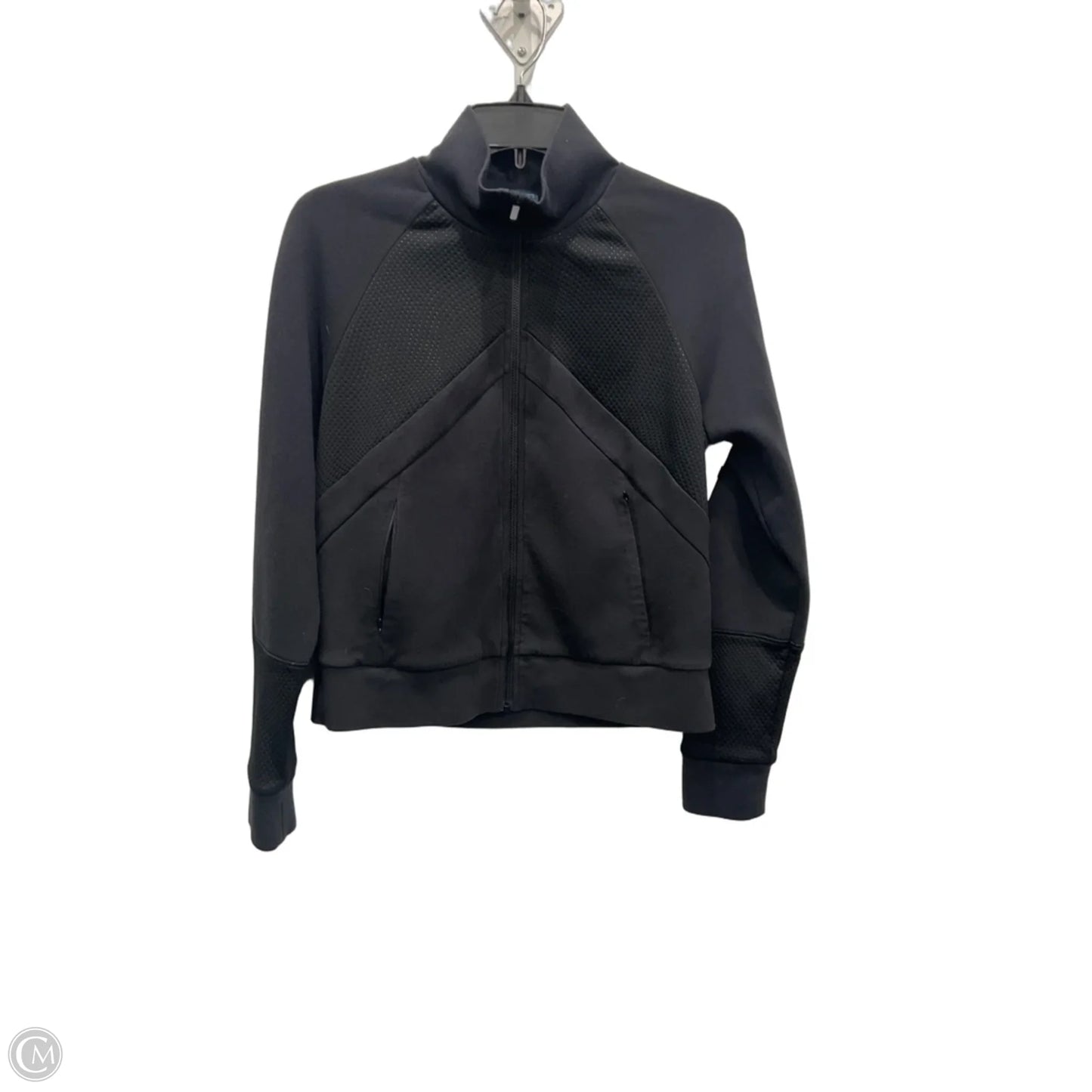 Athletic Jacket By Clothes Mentor In Black, Size: Sp
