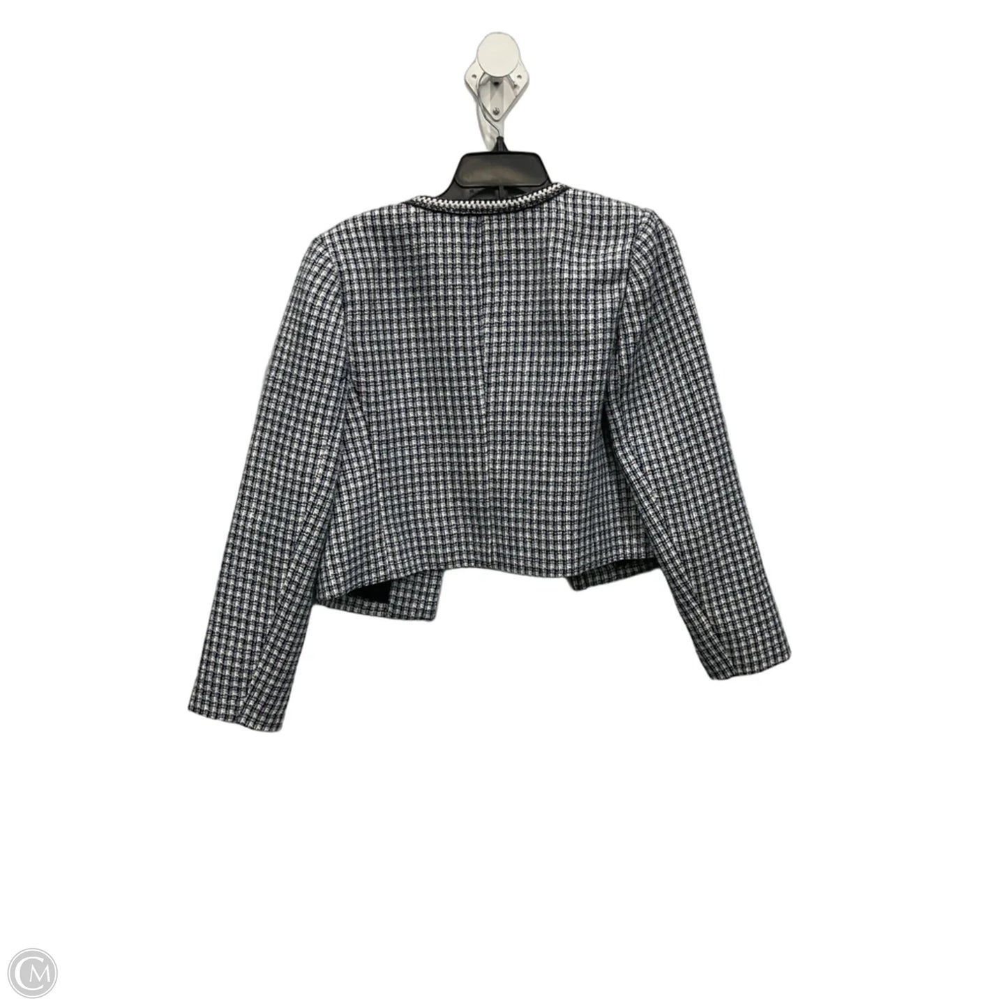 Blazer By Express In Black & Blue, Size: S